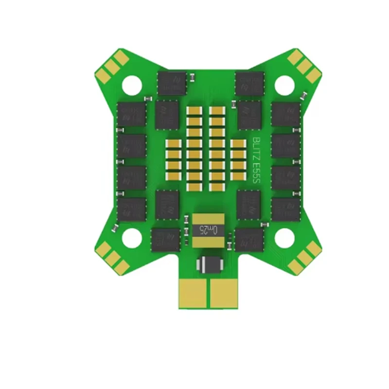 iFlight BLITZ ATF435 55A Stack, Flight Controller + E55S 55A 4‑IN‑1 2‑6S ESC With Built‑in BEC For FPV RC System Accessories