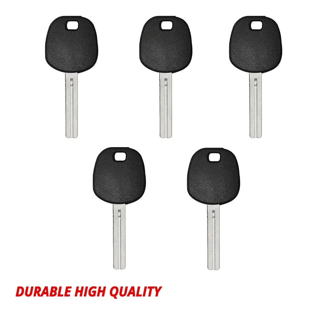 5x New Transponder Key Shell Case for Lexus, For Toyota TOY48 With Chip Holder