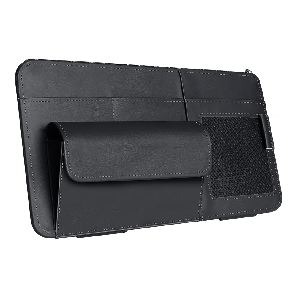 PU Leather Car Sun Visor Organizer product image