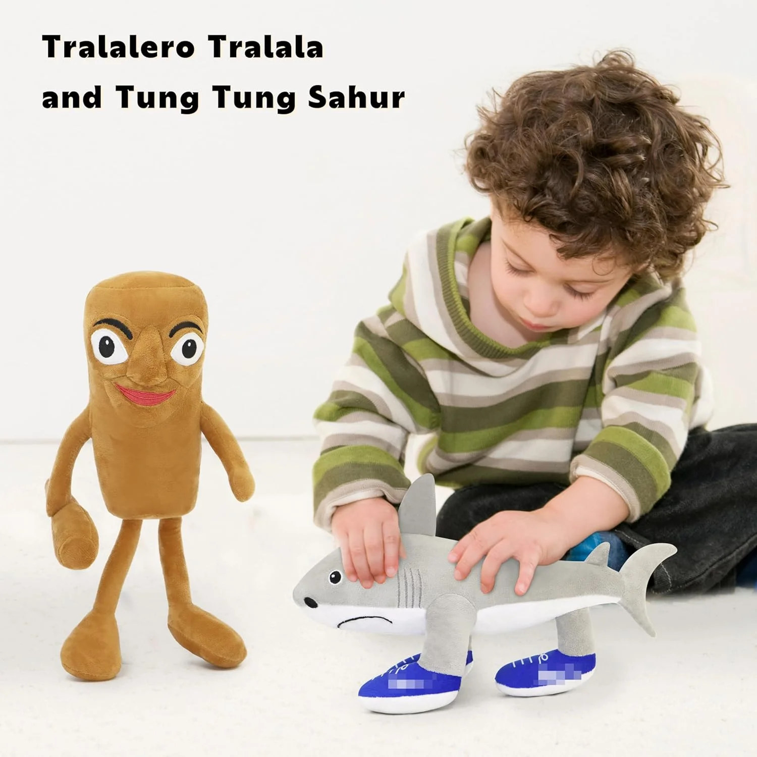 Tralalero Tralala Plush، ديكور غرفة وسادة محشوة من القطيفة المضحكة لمحبي ألعاب الفيديو