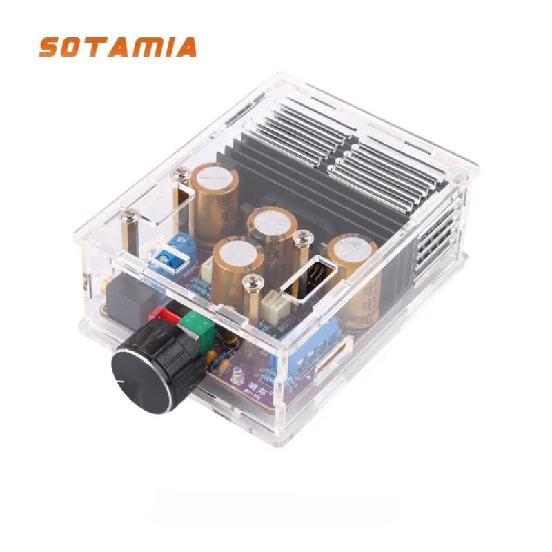 

SOTAMIA TDA7850 Hi-Fi цифровой усилитель мощности аудиоплата усилитель класса AB 2.1 сабвуфер Amplificador домашний аудио усилитель 2x80 Вт + 120 Вт