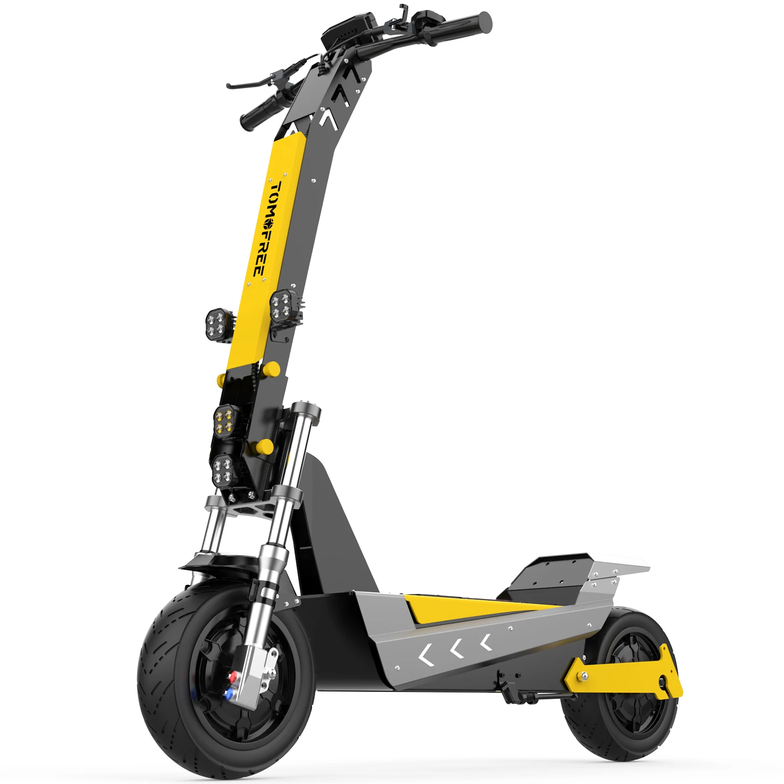 

Terrosor 3000Wx2 Adult Electric Scooter Dual Motor Top Speed 50MPH,60V35AH, 11-inch Off-Road Tires Sport Folding EScooter