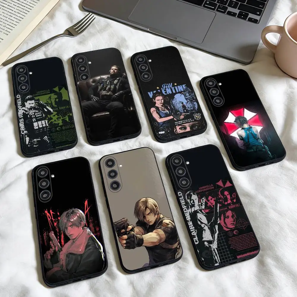 

Hot ResidentS E-EvilS Crisises phone Case For Samsung Galaxy A73,A72,A71,A70,A53,A52,A51,Others Soft Black Shell
