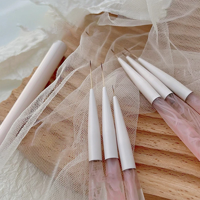 Nail Art Kaki - New 1pc Nail Art Brushes Multiple