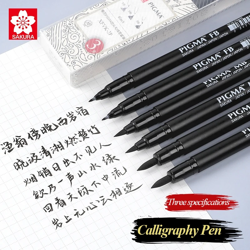 Sakura Line marking pen Art Hand-painted Hook Line Pen Sketch Pens Stationery Set Art Supplies For Hand-Paint anime Art Supplies