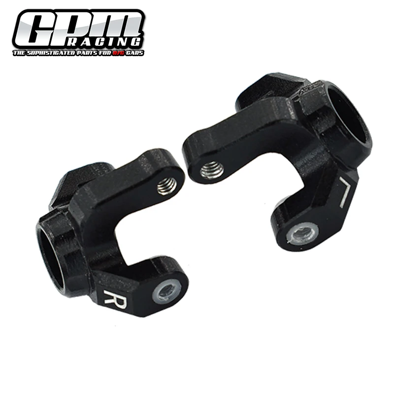 ذراع المفصل الأمامي من الألومنيوم GPM لقطع غيار السيارات RC بمقياس LOSI Mini-T 2.0 1/18 Mini-B 1/16