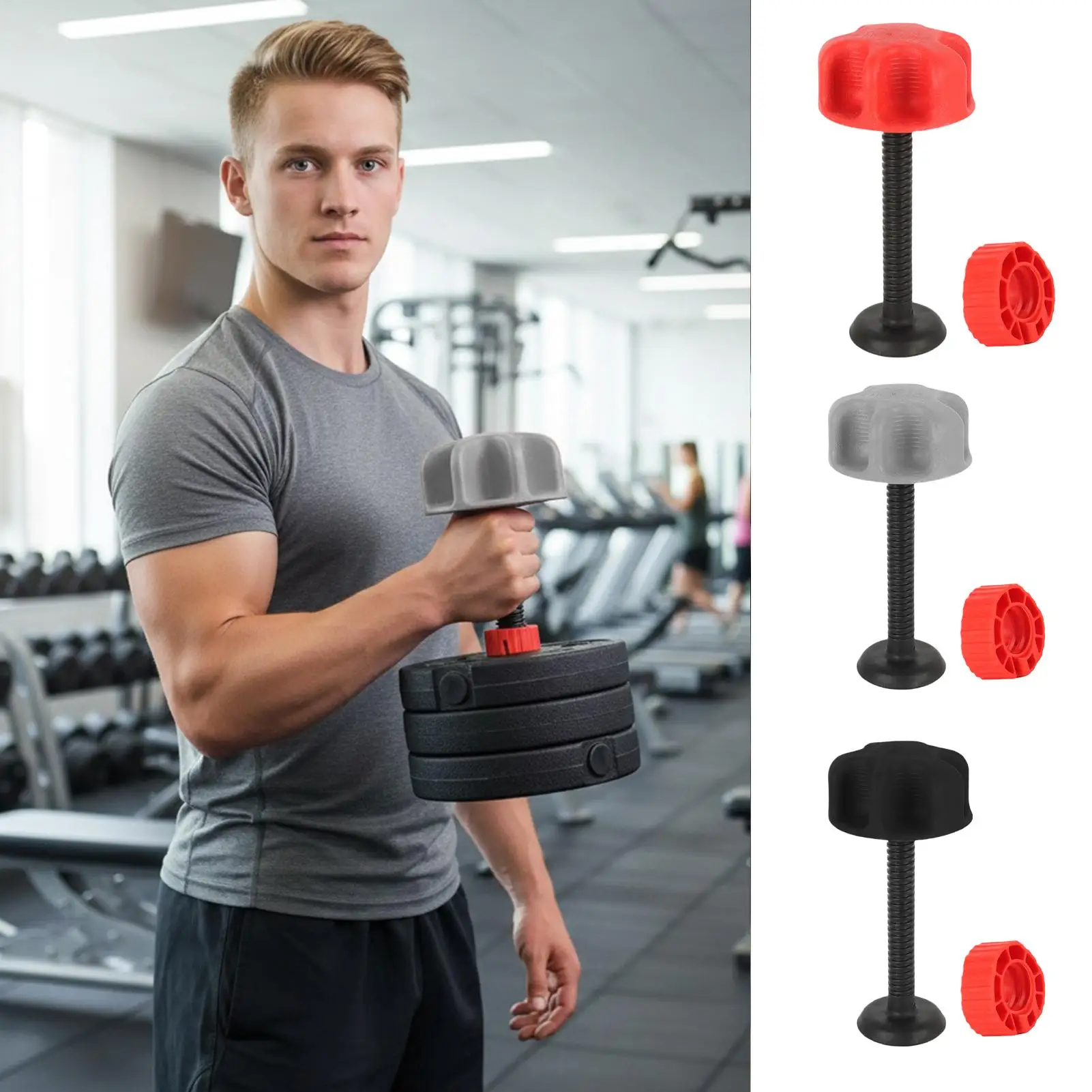 

Эргономичный регулируемый захват для пальцев, оборудование для разрушения с гантелями, силовой тренажер для спортсменов, пожилых людей, тренажерный зал, наращивание мышц