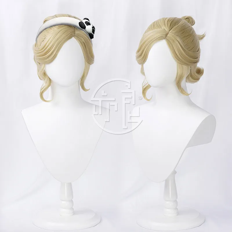 

Anime Identity V Bamboo Shade Guardian Cosplay Wig Halloween Carnival Party Props Synthetic Hair Heat Resistant Fiber + Wig Cap