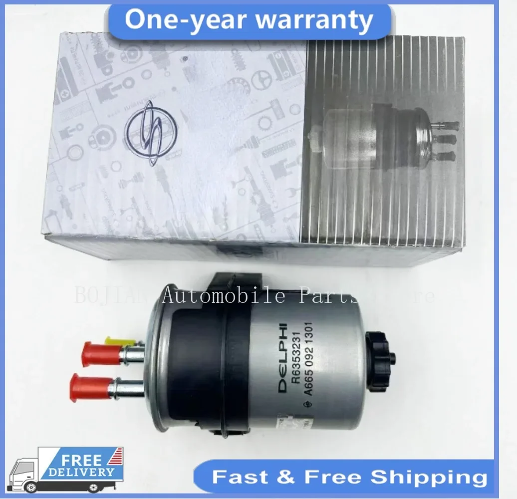 6650921301 Diesel Filter Element Car Fuel Filter for Ssangyong Actyon Sports 2005-2019 Kyron Rexton Rodius Stavic