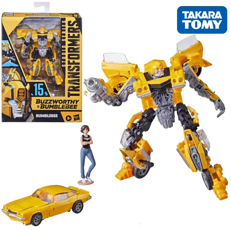 

In Stock Takara Tomy Transformers SS Series BB Limited SS-15BB Bumblebee & Charlie Movable Figure Robot Model Gift