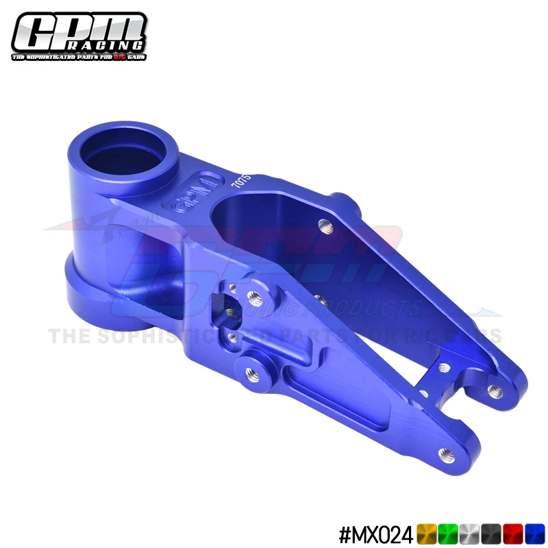 GPM Aluminum 7075 Front Bulkhead For LOSI 1/4 Promoto-MX Motorcycle