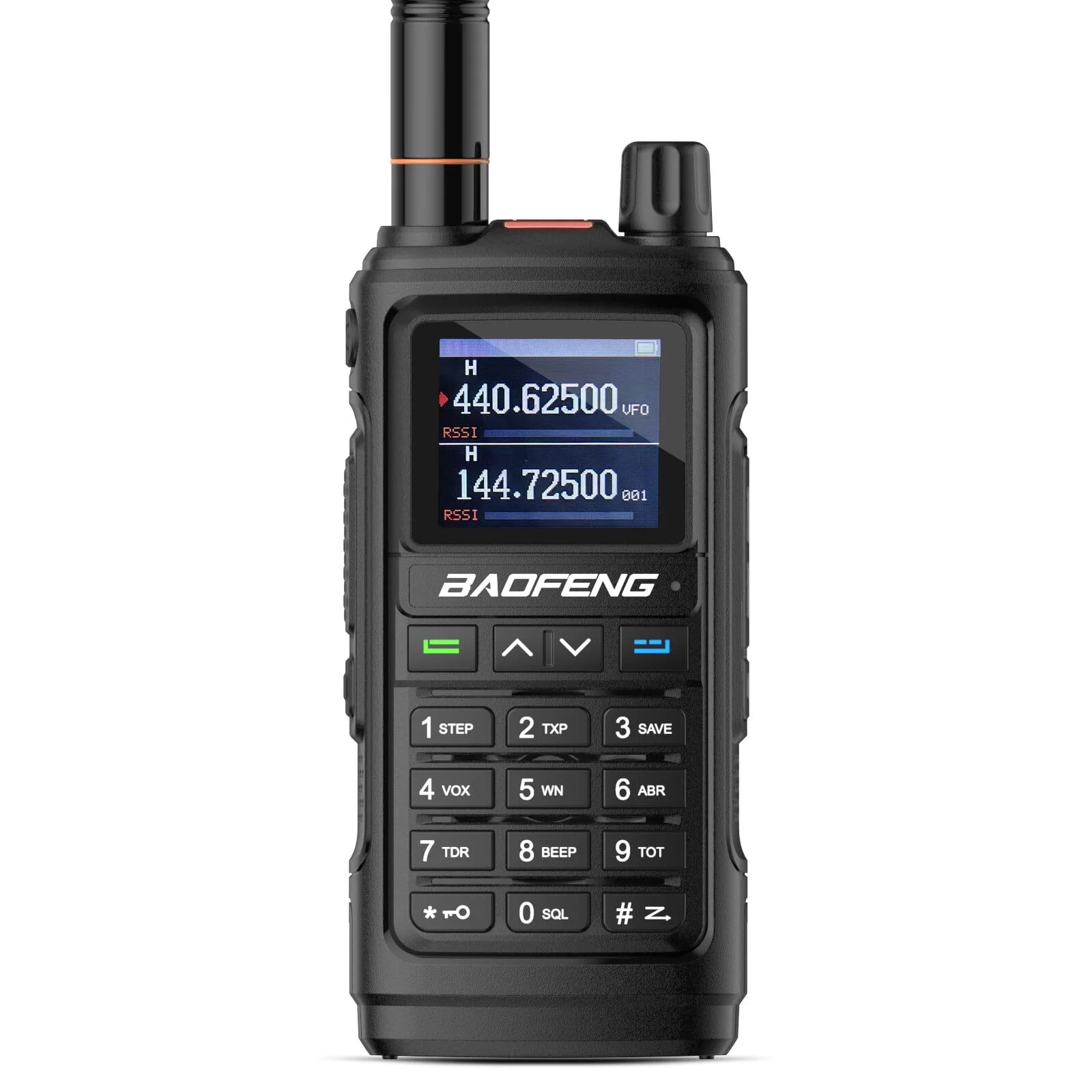 BAOFENG-walkie-talkie de mano UV-17R, Radio bidireccional de doble banda, 144-148/420-450Mhz, batería de iones de litio de 1800mAh