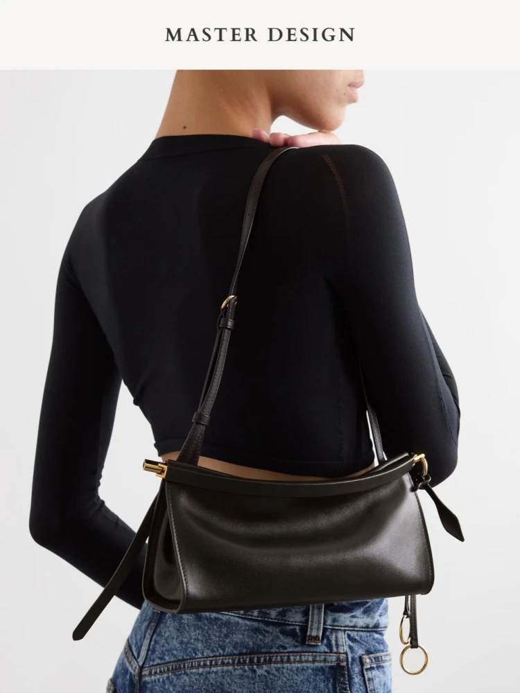 

Женская сумка Alai Cli из натуральной кожи, винтажная, в американском стиле, на одно плечо, мягкая кожаная сумка-хобо для повседневного использования