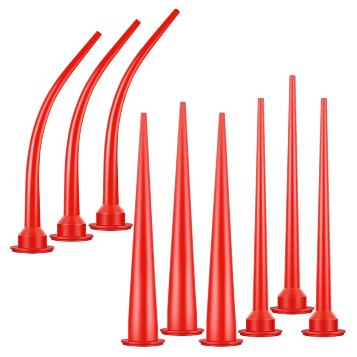 Curved Caulking Nozzle Caulking Nozzle Plastic Caulk Nozzle Applicator Caulking Extension Tool Curved Caulking Nozzle Long Caulk