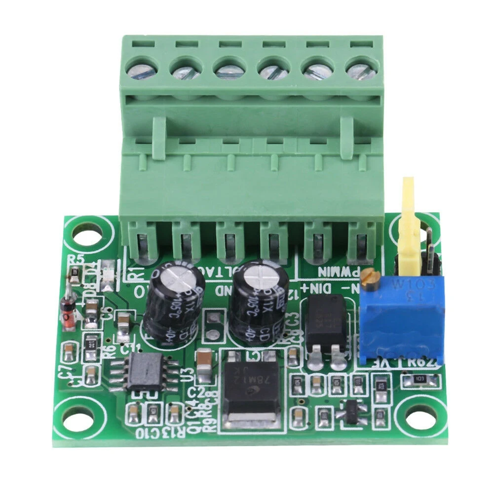 1-3KHZ to 0-10V PWM Signal to Voltage Industrial Converter Digital-Analog PLC