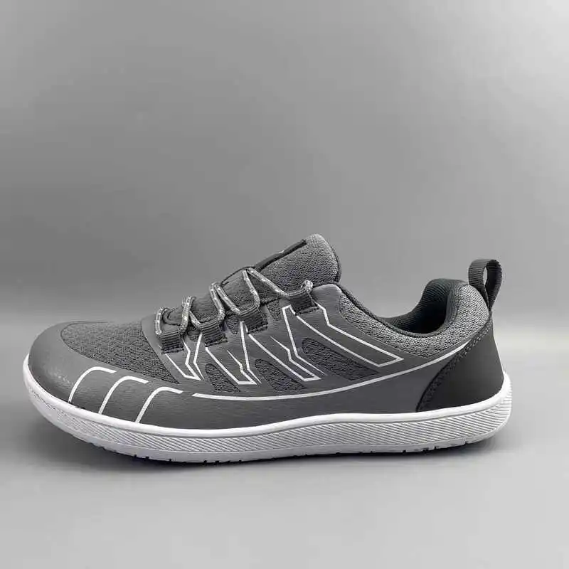 Men's and Women's Outdoor Walking Shoes Wide-Fit Walking and Jogging Shoes Comfortable Barefoot-Style Fitness Training Shoes