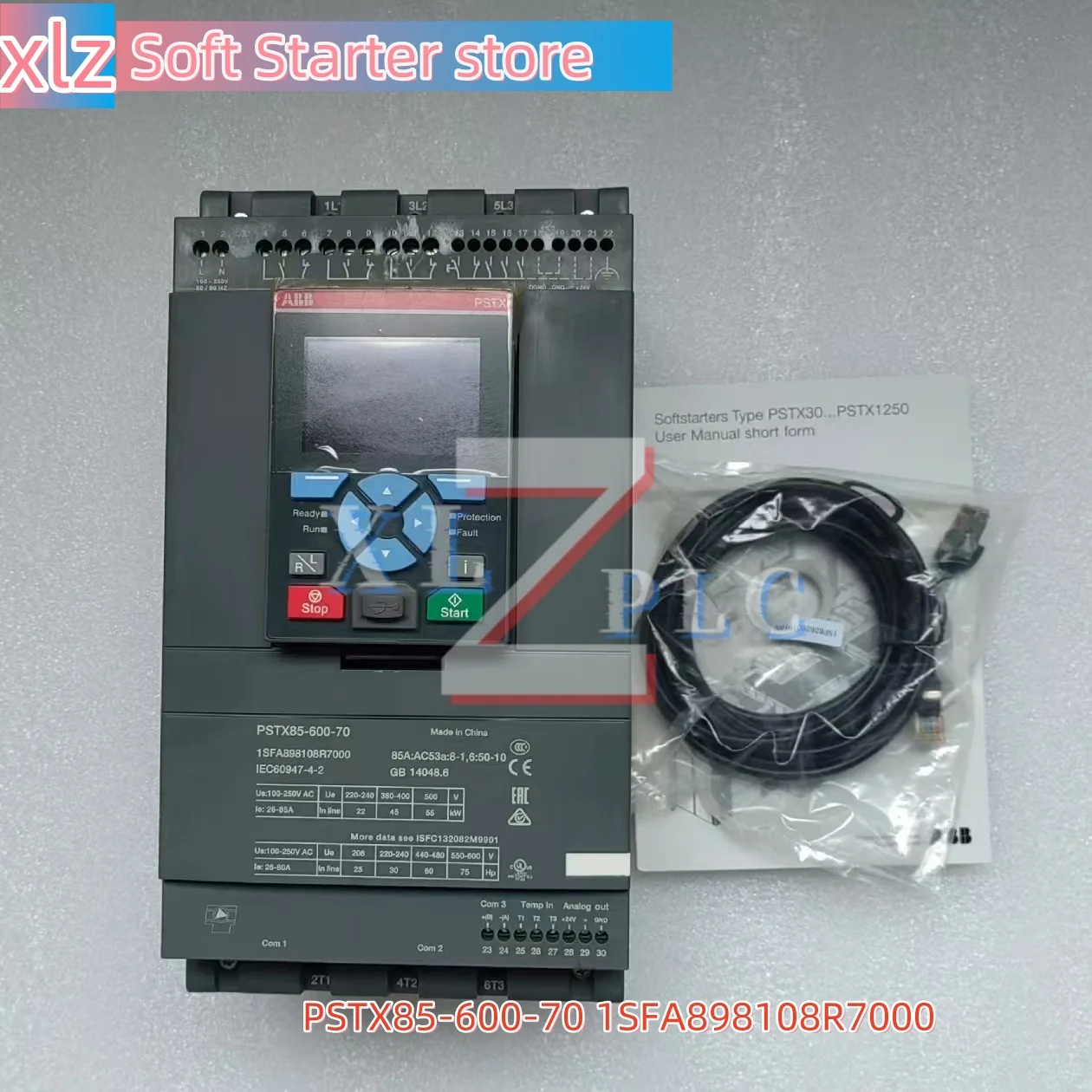 오리지널 신제품 PSR 소프트 스타터 PSTX85-600-70 1SFA898108R7000