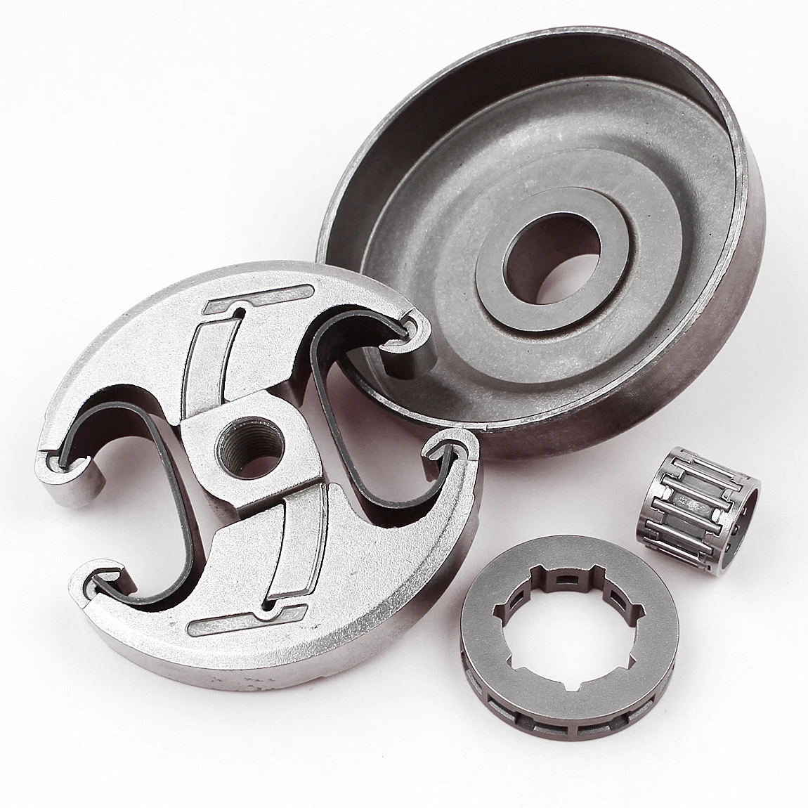 Clutch Drum .325" 7T Sprocket Rim Clutch Assembly For Husqvarna 340 345 350 346XP 445 450 Chainsaw Parts