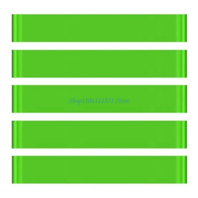 P9FC 5Pcs Resistance Loop Exercise Band for Stretching Fitness Strength Workout
