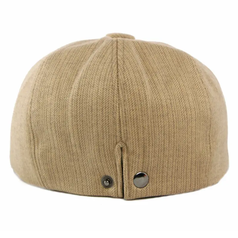 HT5032 Beret Cap New Spring Autumn Winter Men Women Cap Artist Painter Wool Beret Hat Male Female Adjustable Octagonal Beret Cap - Image 5