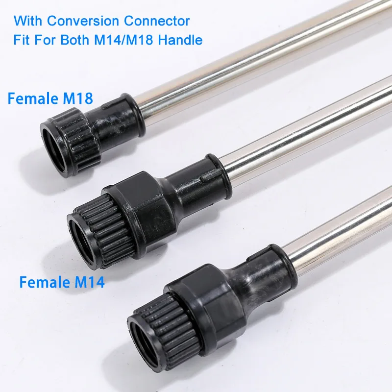 2-قسم قابل للسحب قضيب رش قضيب من الفولاذ المقاوم للصدأ للكهرباء اليد ضغط البخاخ حديقة رش المبيدات الملحقات #4