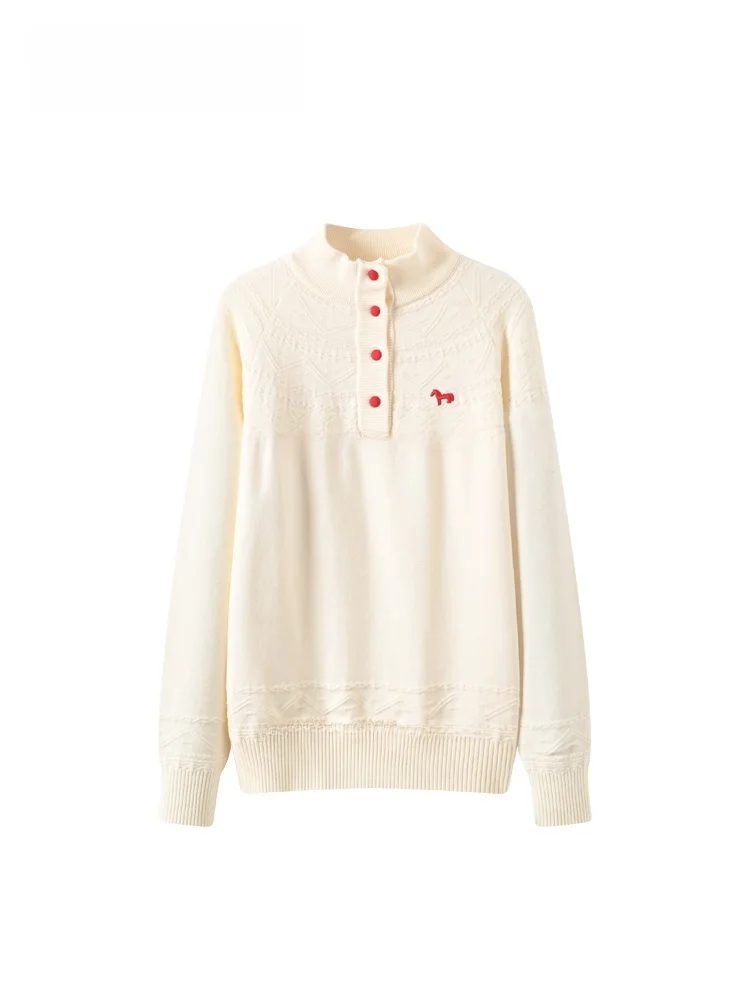 

Новинка! Женский повседневный трикотажный джемпер больших размеров с длинным рукавом, свободного кроя, осенне-зимний, для полных женщин, стройнящий эффект.