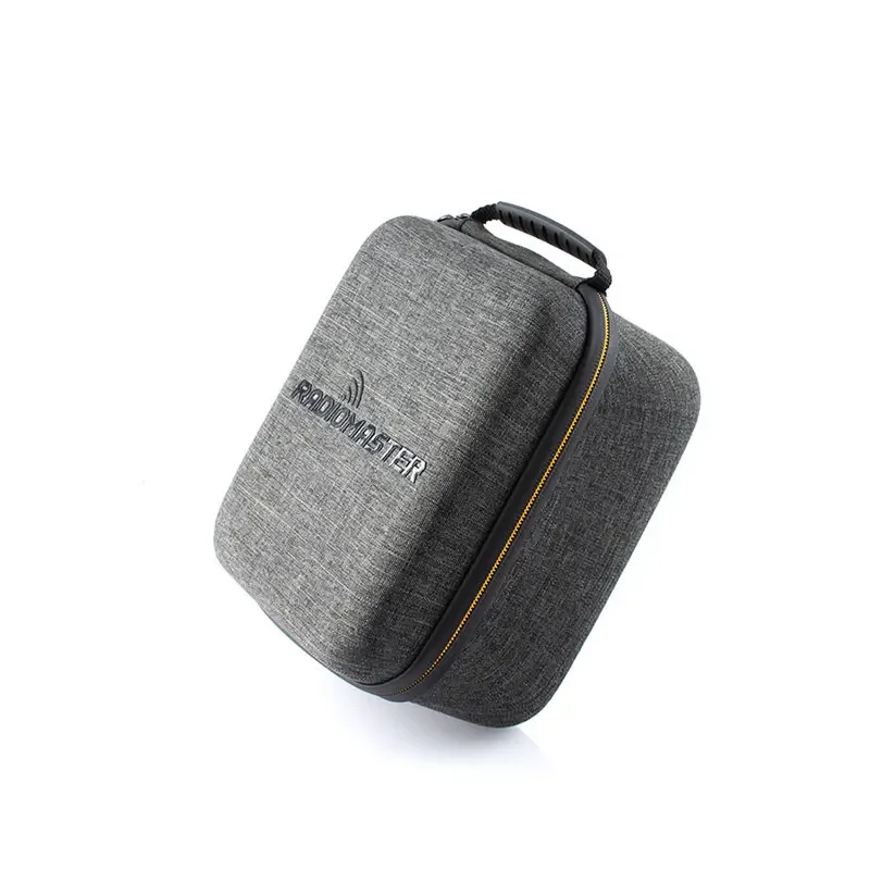 RadioMaster TX12 MKII Radio Transmitter EVA Hard Zipper Handbag Carry Case 215X185X120mm