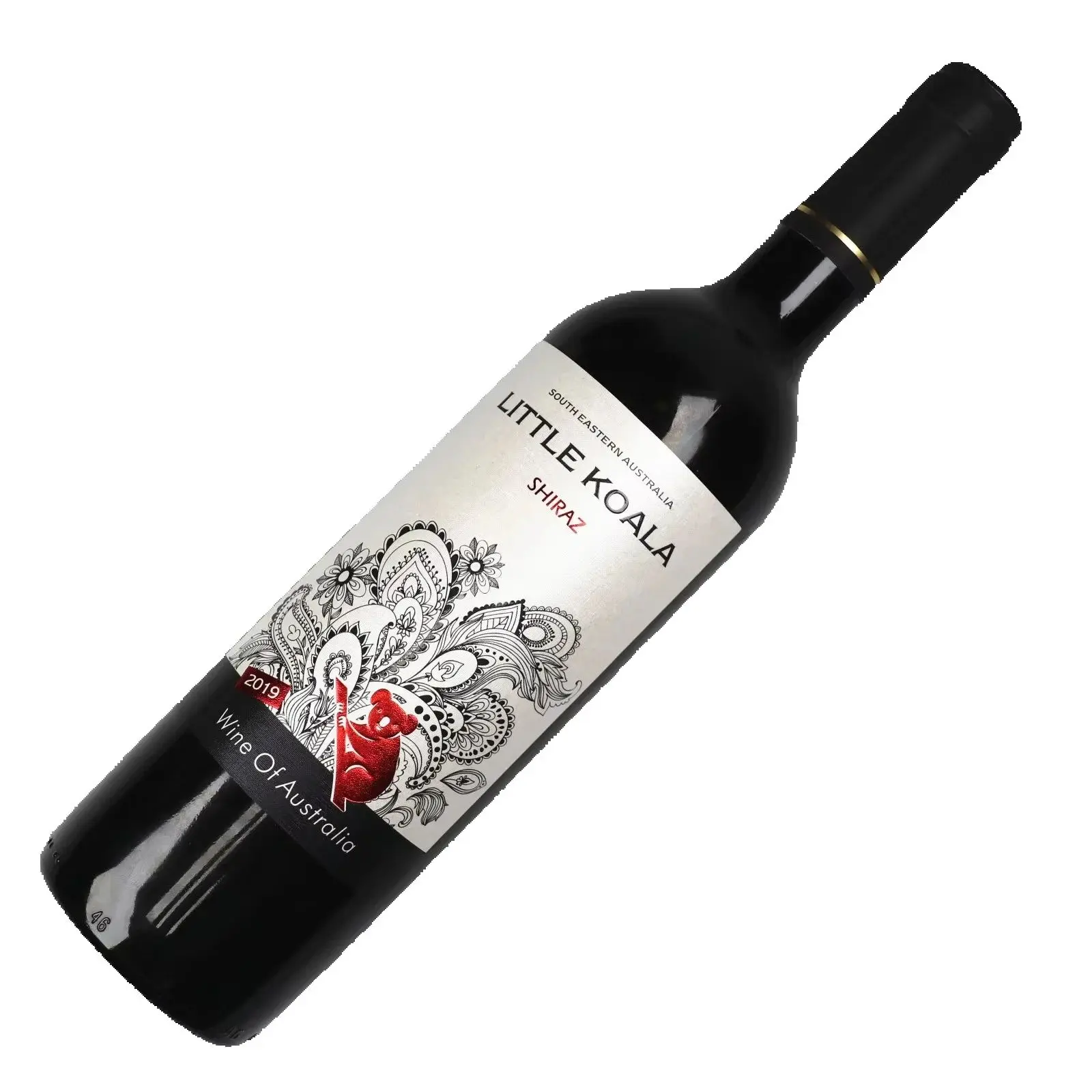 Custom Self-Adhesive Holographic Wine Label Sticker｜Hot Foil Stamping Embossed｜Premium Beverage Packaging