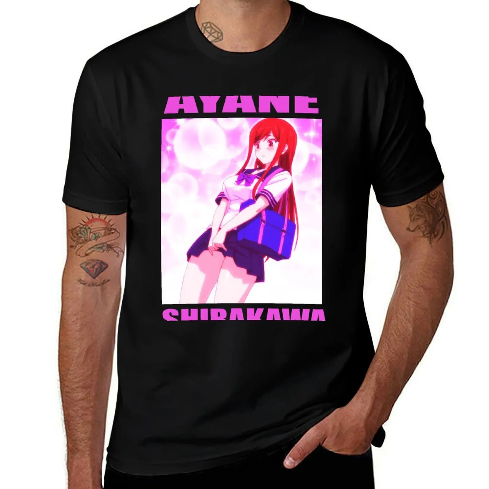 Ayane Shirakawa - Overflow T-Shirt basketball graphic tees anime clothes plain white t shirts men