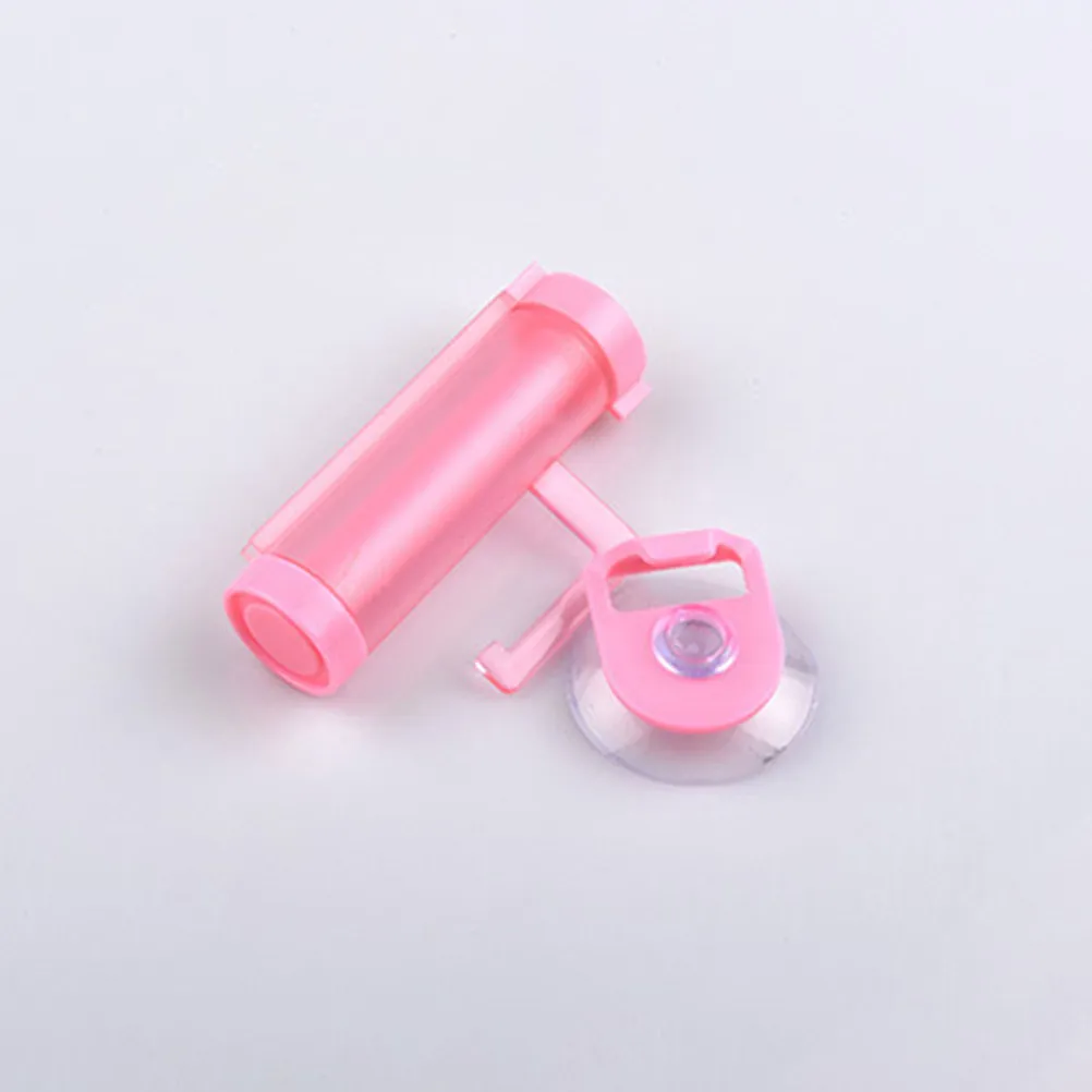 

6Pcs Toothpaste Extruder Premium Quality Suction Cup Design Multi Use Facial Cleanser Cream Squeezer Bathroom Organizer Space