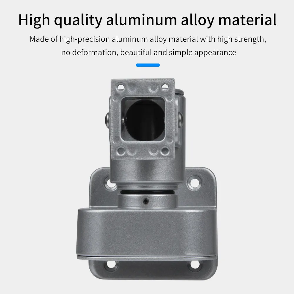 Wall-Mounted Aluminum Alloy Cardan Gimbal Bracket for Face Recognition Device Integrated Temperature Access Control