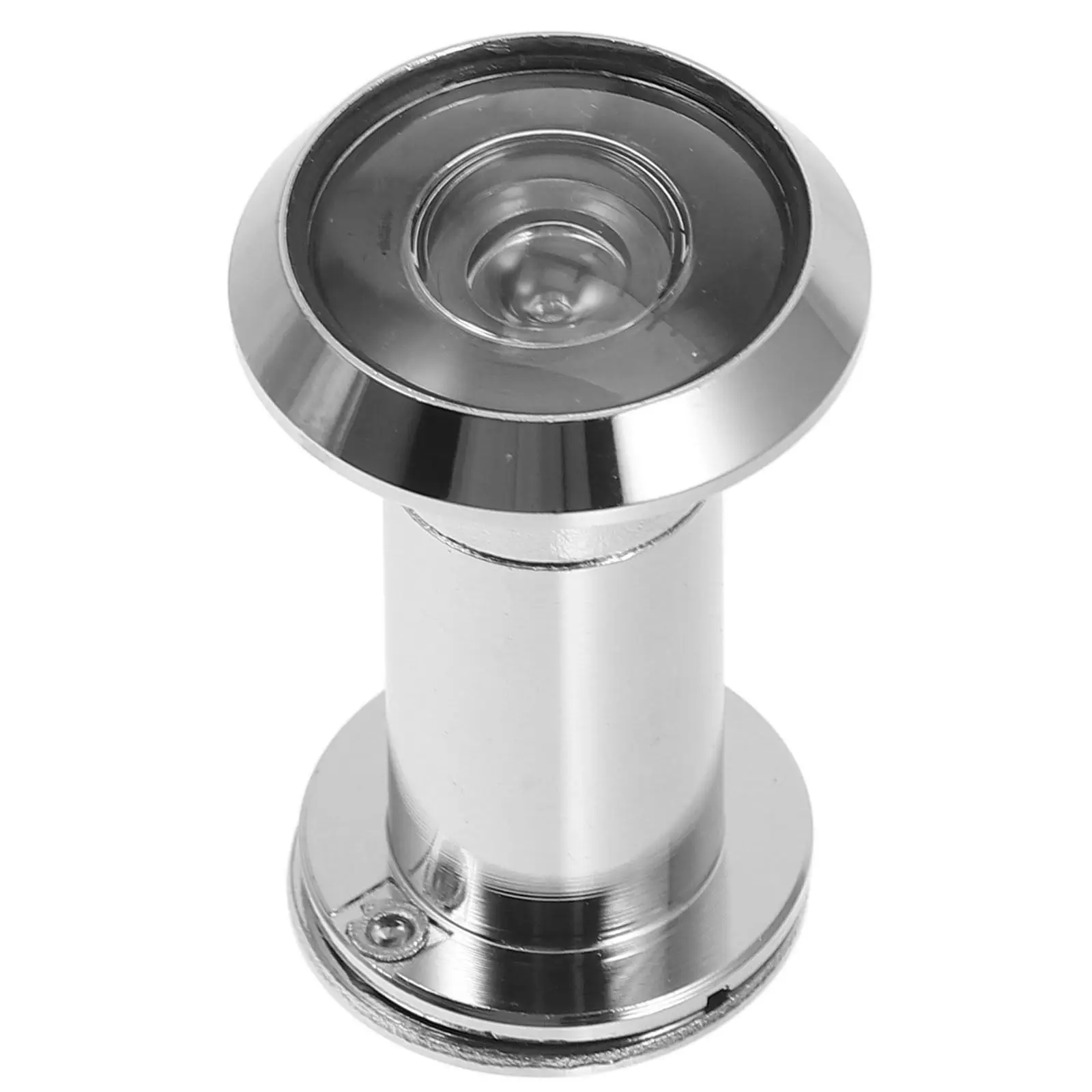 Door Viewer 220 Degree Wide Angle Peephole Chrome Heavy Duty Privacy Cover Wide Viewing Angle Security Door Viewer