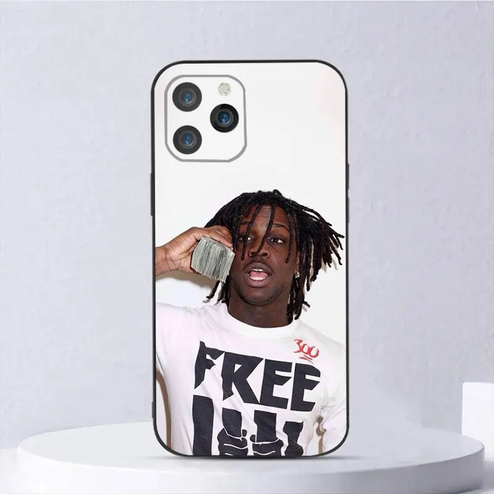 Chief Keef American Rapper Phone Case For iPhone 15,14,13,12,11,Plus,Pro Max,XS,X,XR,SE,Mini,8,7 Soft Silicone Black Cover