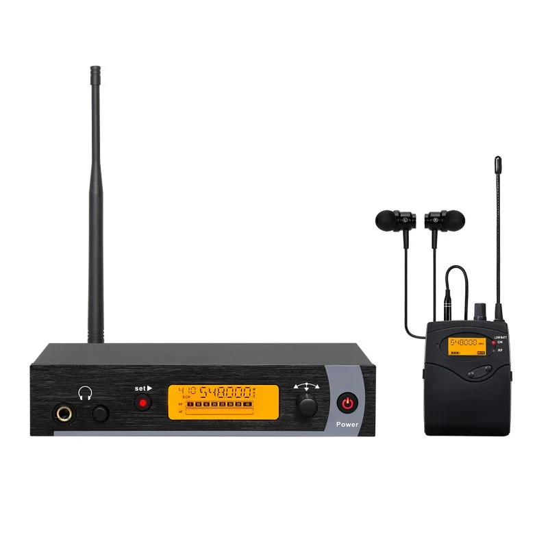 Professional Wireless In-Ear Monitoring System Stage Performance Monitor Ear Return Band for Live Sound Audio