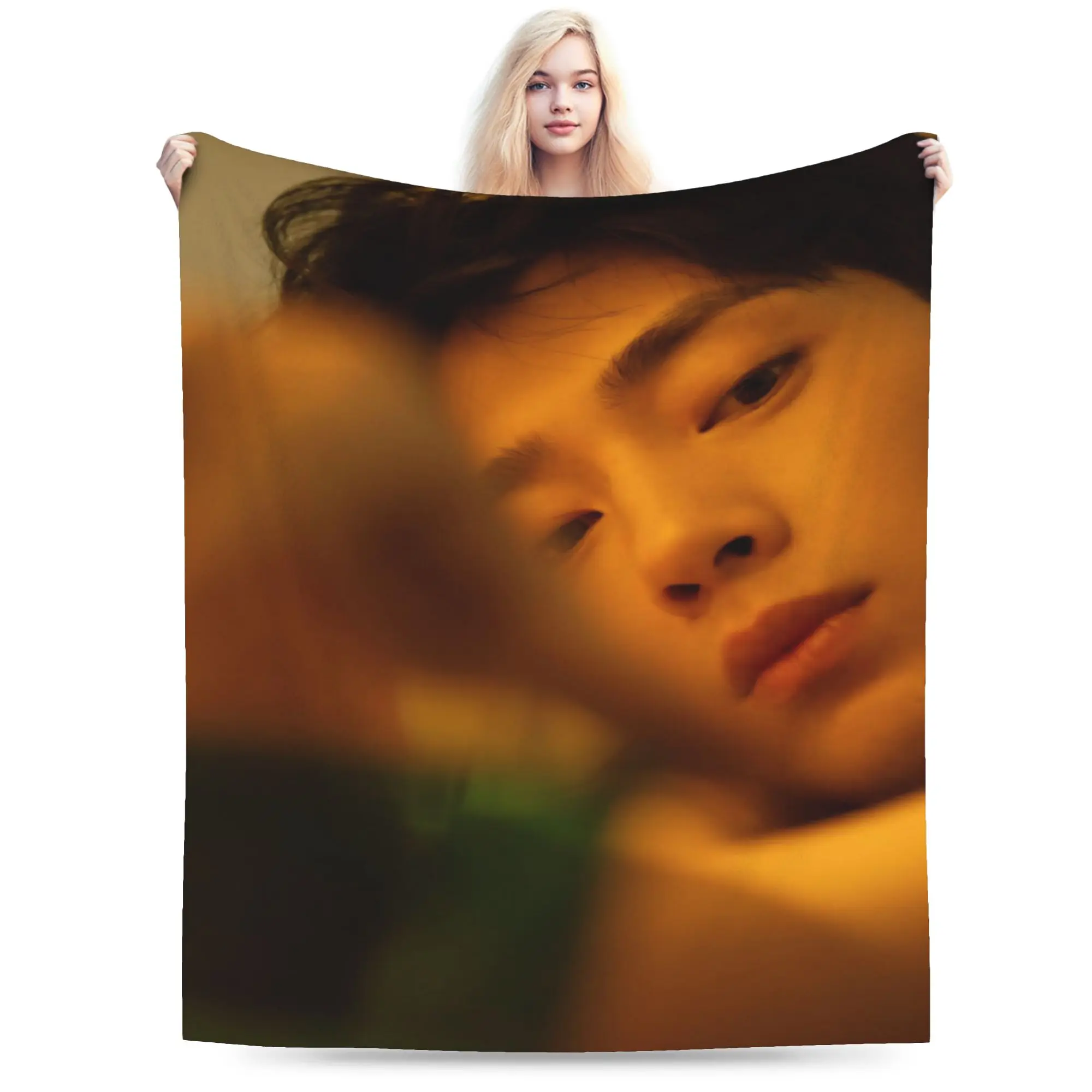 New The Early Spring jing boran Blankets Lightweight Thin Fleece  Relax Throw Blanket Machine Washable