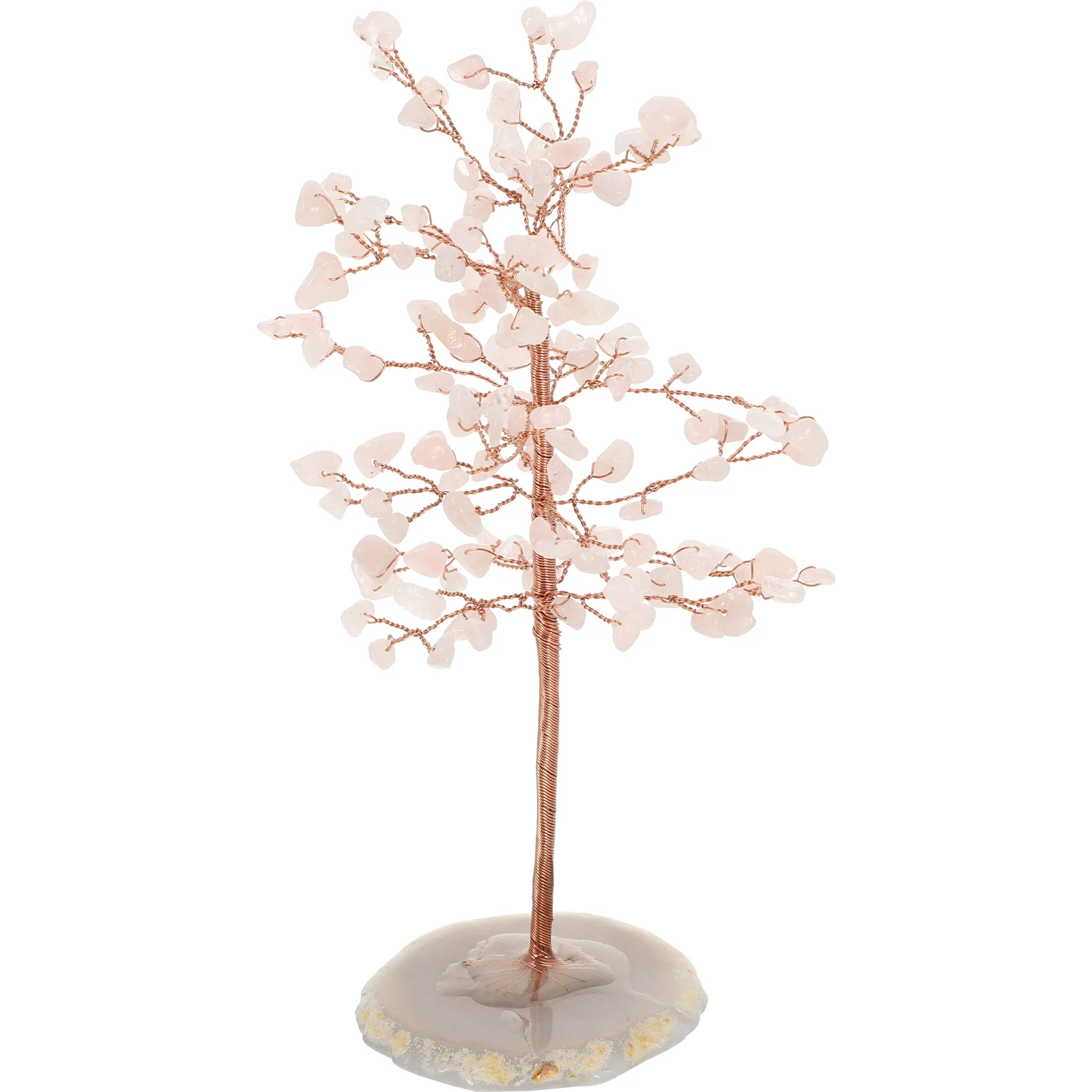 

Crystal Tree Money Metal Home Decor Fengshui Wealth Fortune Desk Tree Table Centerpiece Table CenterpiecePlant Sculpture