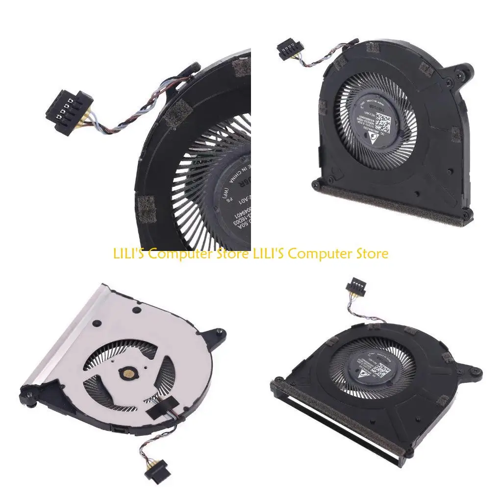 

A52B Notebook CPU Cooling Fans 4 pin 4-wires CPU Heatsink Radiator for Hp Elitebook