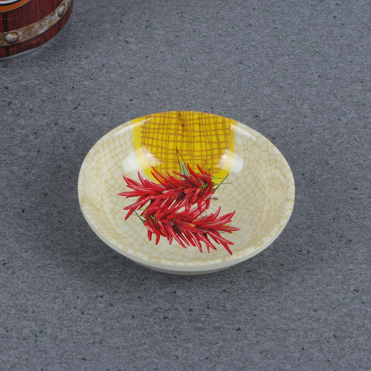 

6pcs Condiment Dish Melamine Small Dipping Dish Stain Resistant Scratch Proof Sauce Container For Home Restaurant Bar Catering