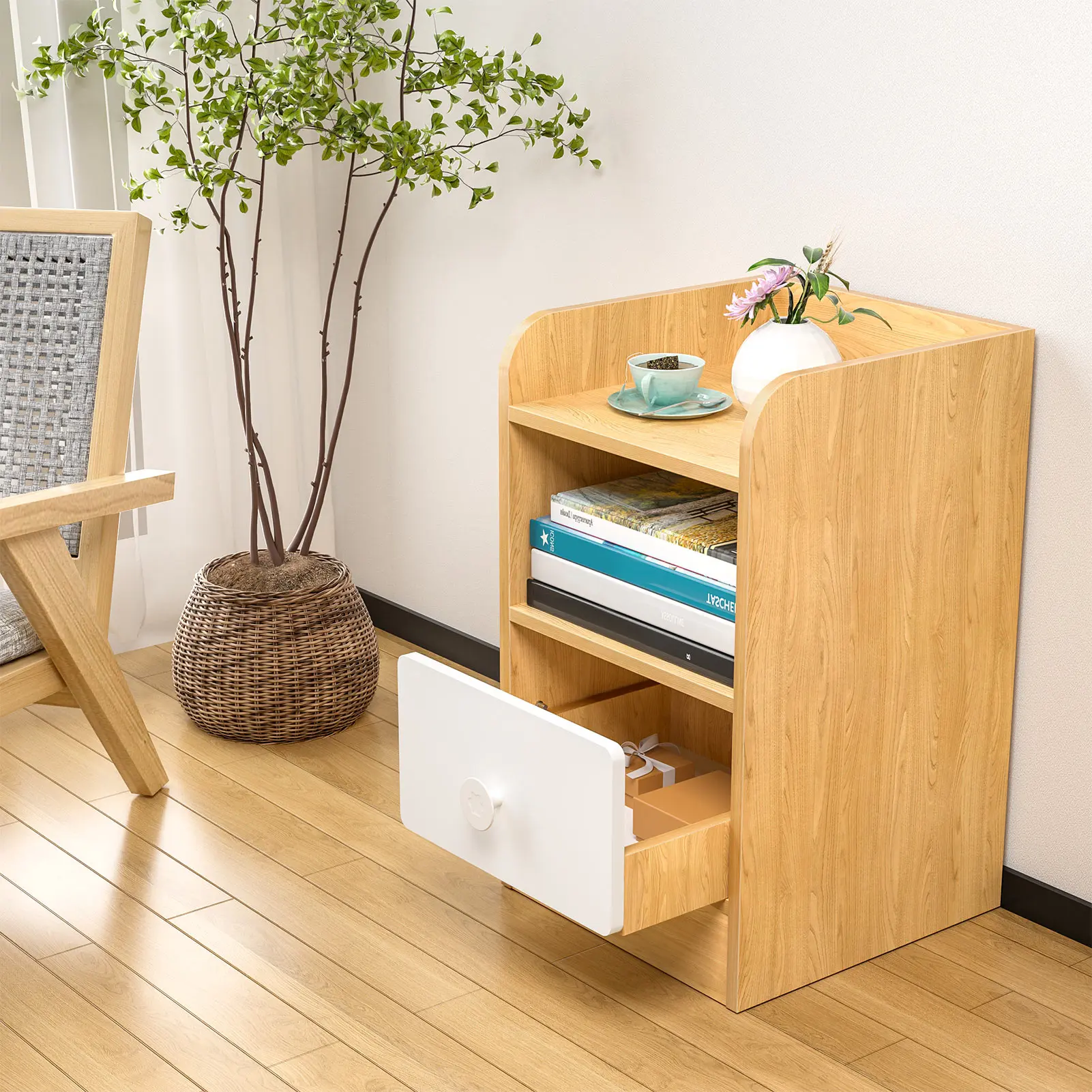 

Couch Table Ultra narrow bedside table storage multifunctional narrow cabinet simple storage bedroom bedside cabinet