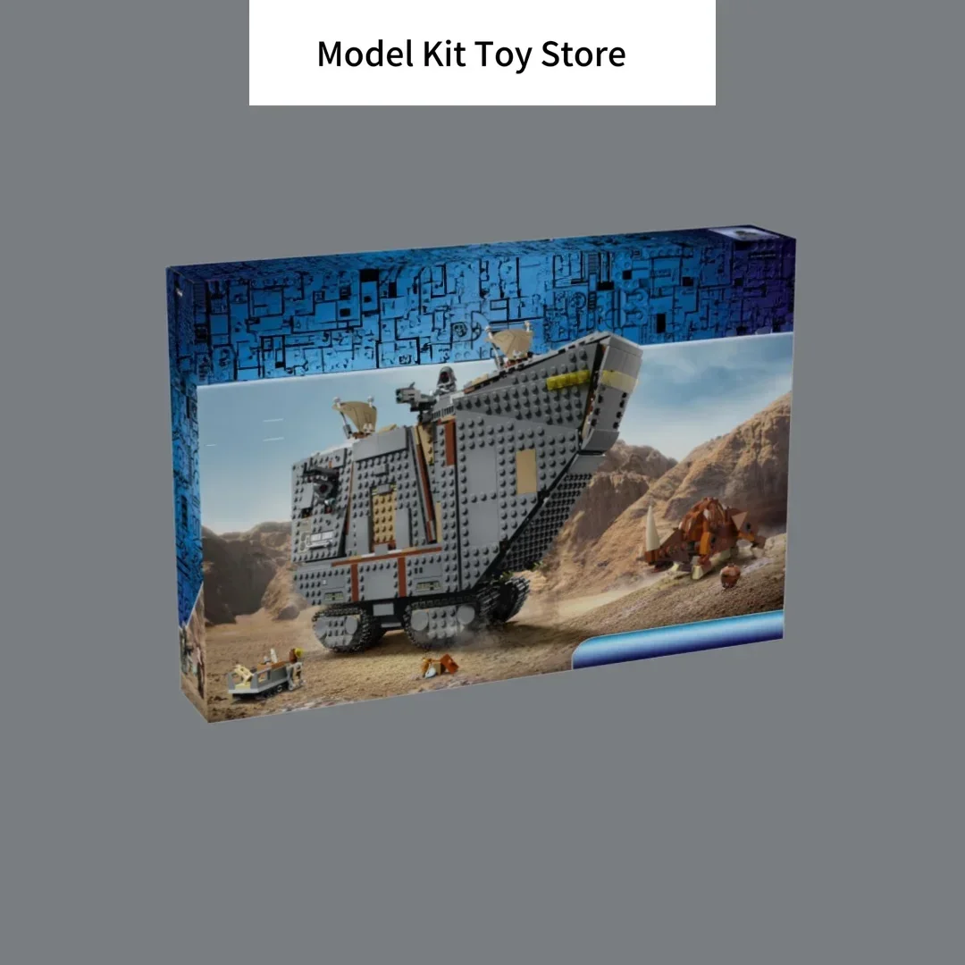 Cheapest Space Vehicle Scavenger Tracked Vehicle Model Building Blocks Bricks Christmas Toys for Family Decor Gifts