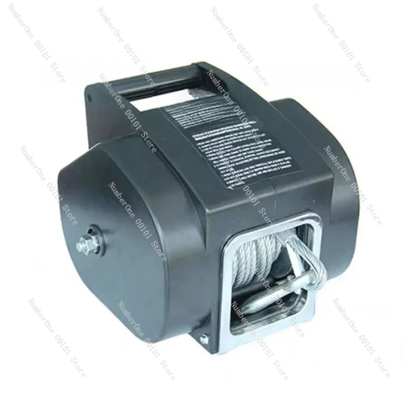 12V 5000lbs wireless Electric winch for marine use off-road vehicle portable boat self-driving tour equipment