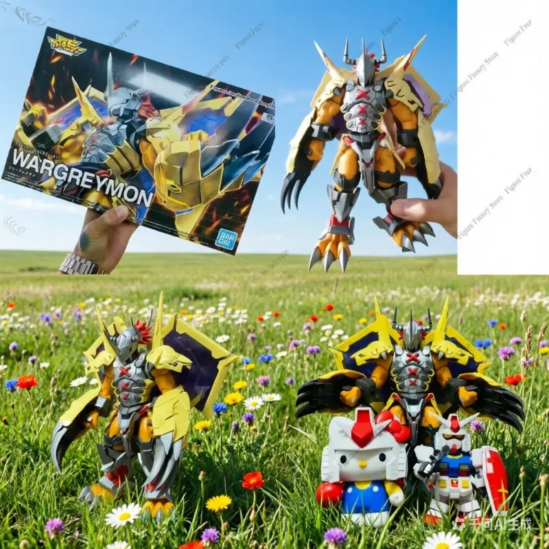 

Специальное предложение: Сборная фигурка-статуэтка Wargreymon 20 см от Bandai Digital Monster, коллекционная игрушка