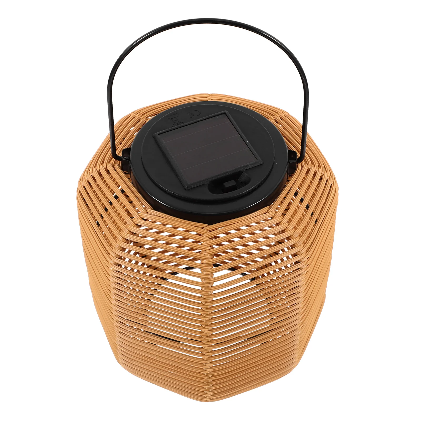 

Solar Garden Lights Waterproof Outdoor Lanterns Teardrop Rattan Style Hanging Landscape Lighting Yard Decorations Path Lamp