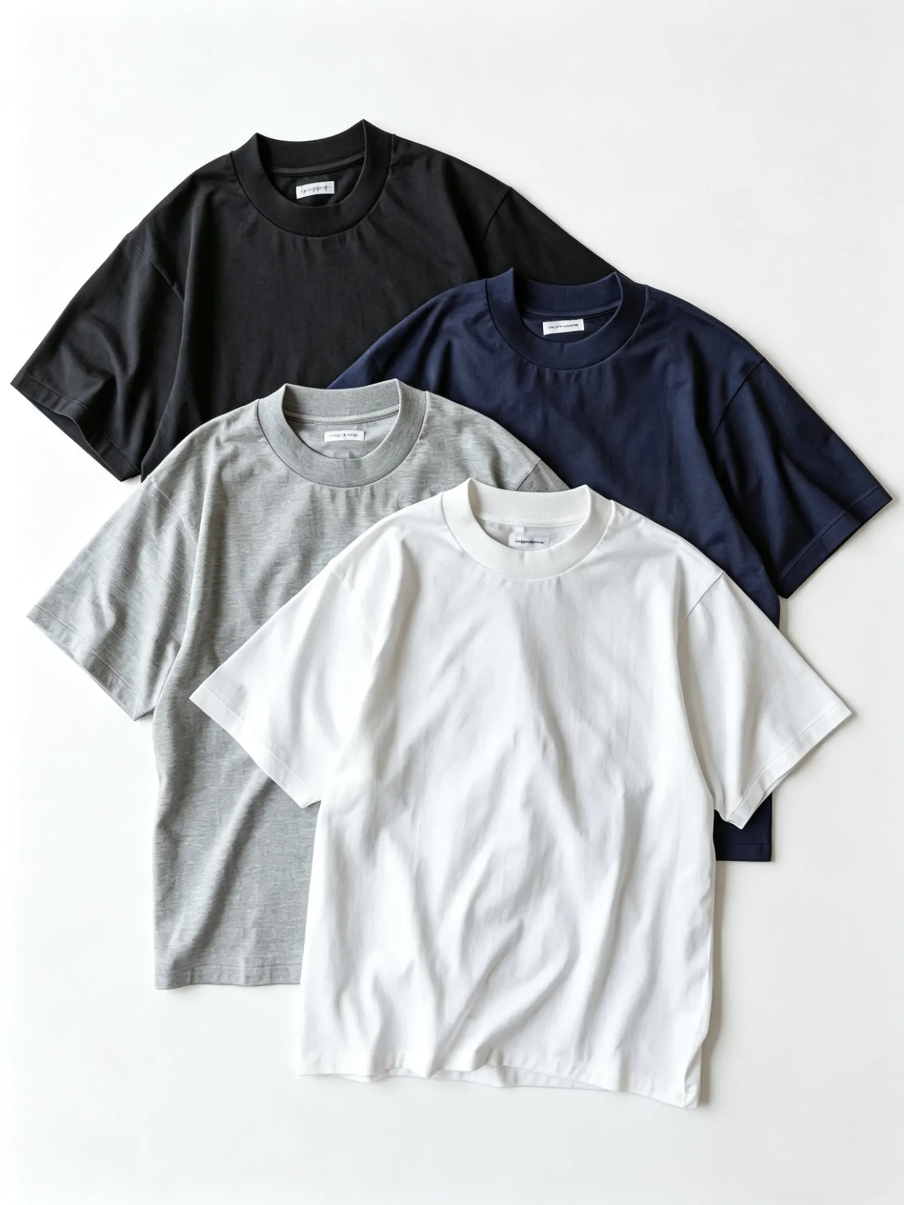 

KAPTAIN SUNSHINE Light 26SS Lightweight Cotton Solid Color Simple Short Sleeve T-Shirt