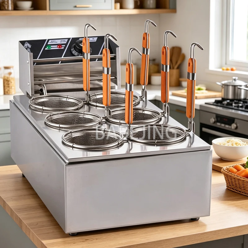 Commercial Large Spaghetti Cooking Equipment Table Top Dumpling Boiler for Spicy Hot Pot