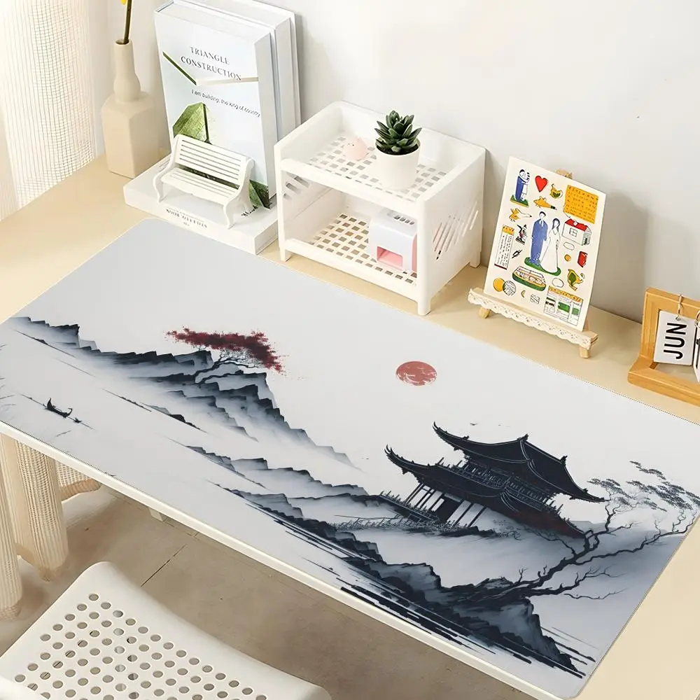 

Коврик для мыши Dusk Scenery Cherry Blossoms, игровой коврик для мыши, абстрактный большой коврик для мыши 900x400x5 мм, геймерский XXL Mause, ковер, ПК, стол