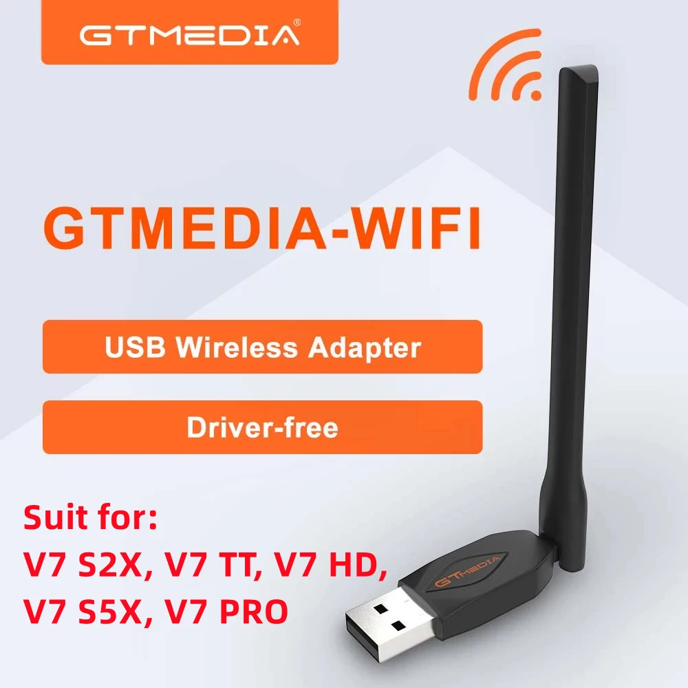 

GTMEDIA USB Wifi Antenna USB Wi Fi Adapter Wi-fi Adapter Ethernet Wifi Dongle Free Driver For PC Desktop laptop Set Top TV Box