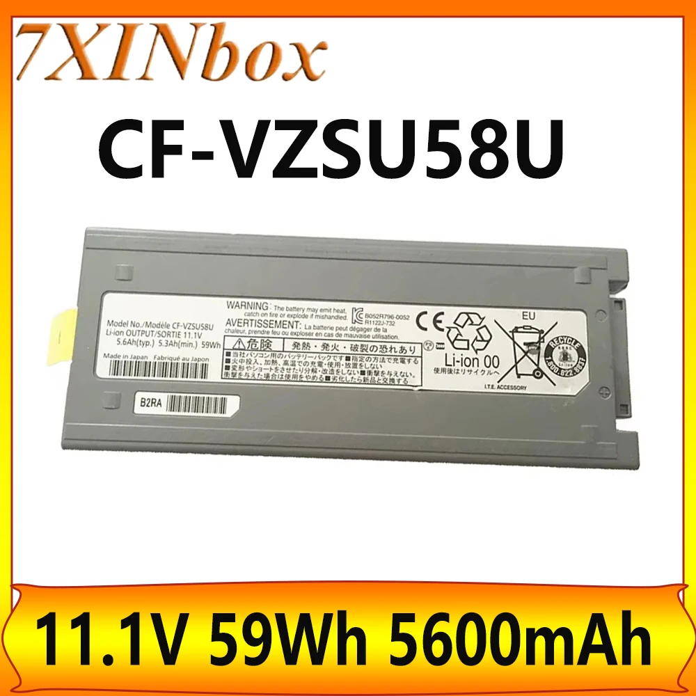 

7XINbox CF-VZSU58U CF-VZSU48U CF-VZSU28 59Wh 11.1V Laptop Battery For Panasonic Toughbook CF-19 CF-VZSU50 CF-VZSU48R