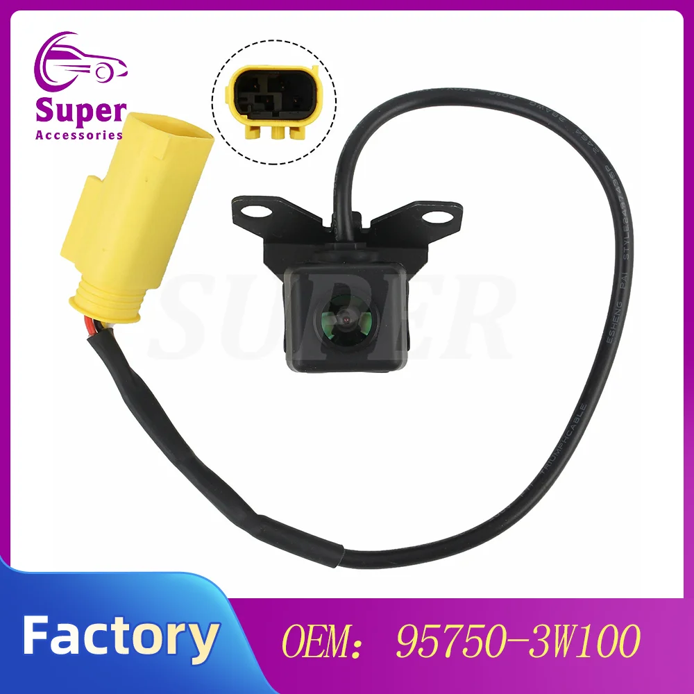 95750-3W100 95750-3W110 Rear View Backup Camera for Kia Sportage 2011-2016 Parking Assist Reverse Camera Assembly Replacement