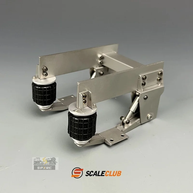 Scaleclub 1/14 Pallet Upgrade Metal Simulation Airbag Suspension System For Tamiya  Scania 770S MAN Benz Volvo RC Trailer Tipper